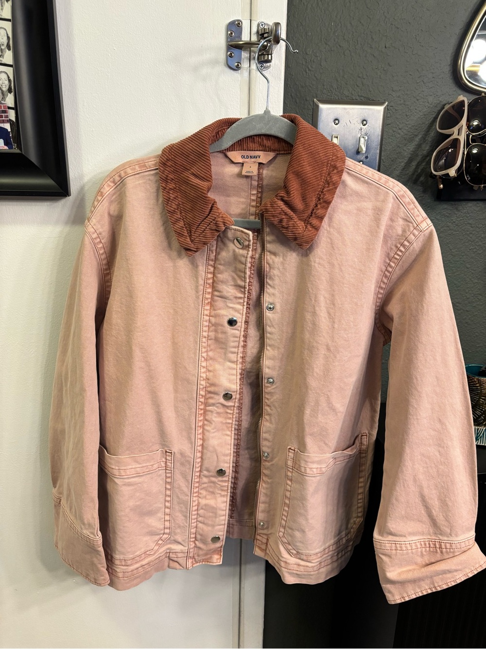 Old Navy Corduroy Jacket in Burnt Orange